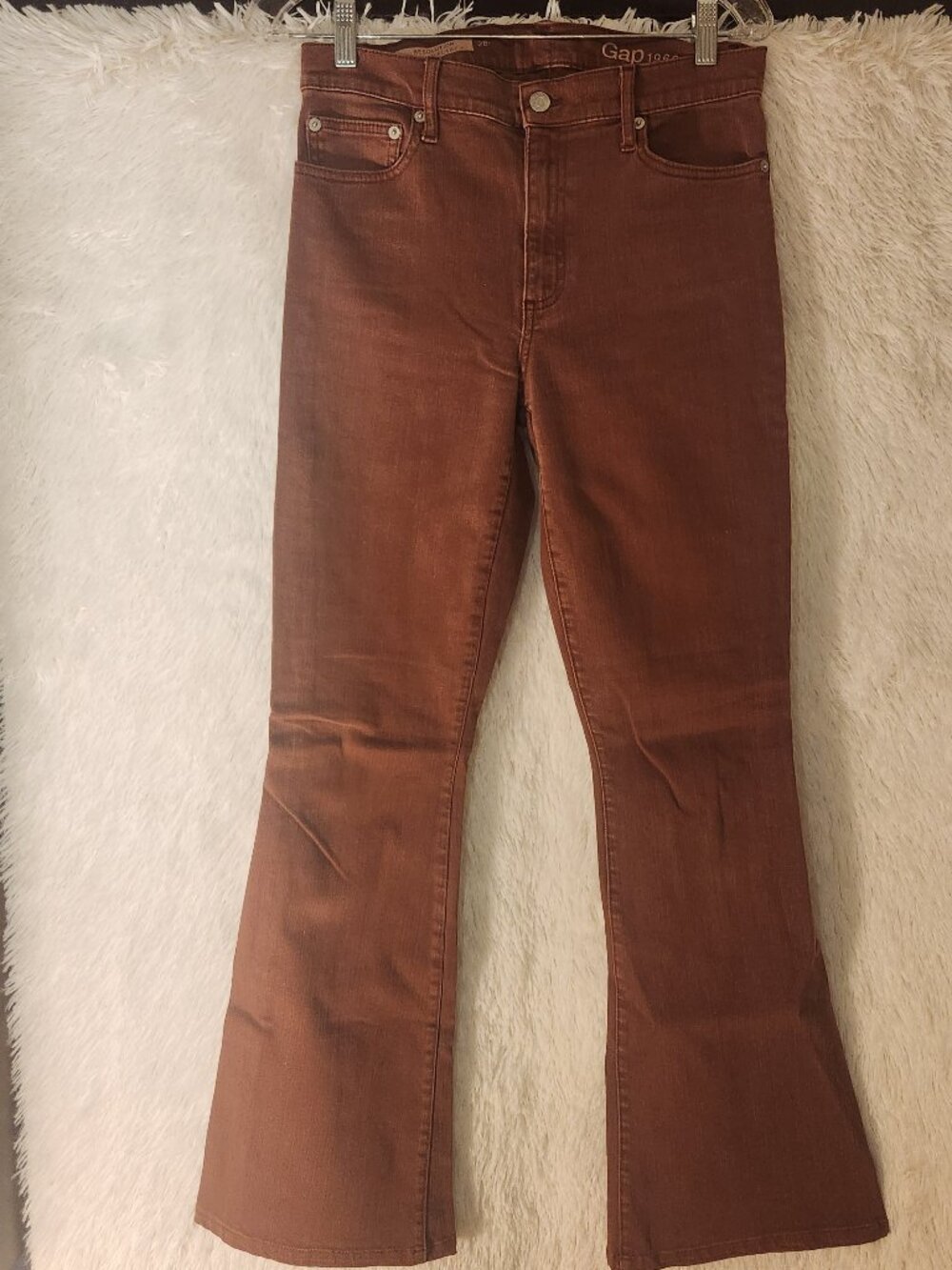 GAP Brown Flared Jeans Women Size 28R